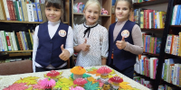 Бумажные фантазии: веселый мухомор из модулей - ЦБС им. Н.К. Крупской