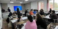Студенты Татарского педагогического колледжа встретились с представителями МО МВД России «Татарский» - Татарский район
