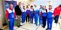 Команда Алтайского края на Спартакиаде в Пензе. В центре - Светлана Плотникова фото - Алтайская правда