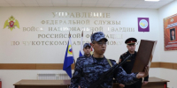 В Управлении Росгвардии по Чукотскому автономному округу состоялась торжественная церемония принесения присяги молодыми бойцами - Росгвардия