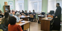 Хабаровский священник и будущие учителя обсудили роль Церкви в освоении Дальнего Востока - Приамурская митрополия