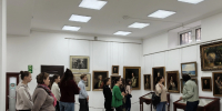 Студенты‑музеологи КУКИиТ погрузились в мир искусства: выездное занятие в Симферопольском художественном музее - Художественный музей