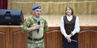 Урок мужества «Защитники Отечества – сила созидания» прошёл в ТИЖТе (филиале ОмГУПСа) - ТИЖТ (филиал ОмГУПСа)