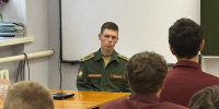 Кадеты Лаишевского района встретились с курсантом Казанского танкового училища - Камская новь