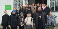 В Свято-Троицком храме состоялась встреча с шестиклассниками класса школы №41 - Епархия