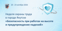 В Якутске стартовала Неделя охраны труда «Безопасность при работах на высоте и предупреждение падений» - Администрация г. Якутск