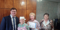 В Калининском районе Чебоксар поздравили со 100-летием ветерана Великой Отечественной войны Анастасию Федорову - Администрация Калининского района