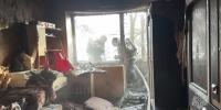 В Биробиджане ликвидировали пожар на балконе - КП Хабаровск