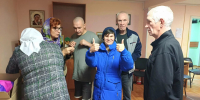 Активисты общества трезвости «Здравие» посетили подопечных Нефтеюганского социального центра - Ханты-Мансийская Митрополия