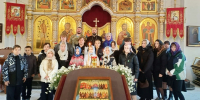 В храме Вознесения  Господня в селе Тешилово Конаковского округа прошел «Урок мужества» - KonakovoGrad.Ru