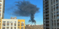 Столб черного дыма напугал жителей Нижнего Новгорода - фото 1 - vGorodeN.Ru