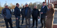 На стадионе «Сухонский» продолжается монтаж конструкций и кровли нового ФОКа - Единая Россия