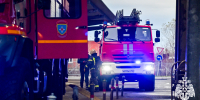 В торгово-складском здании Новокузнецка прошли пожарно-тактические учения - МЧС России