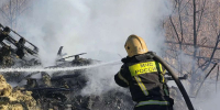 Пожарные потушили стройматериалы на 150 кв. метрах в Нижнем Новгороде — фото - НИА Нижний Новгород