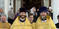 В храме в честь святого благоверного князя Георгия Всеволодовича Автозаводского благочиния встретили икону Святой Живоначальной Троицы - Нижегородская епархия