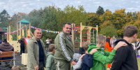 В пос. Ульяновка прошёл праздник в честь открытия детского игрового пространства - Единая Россия