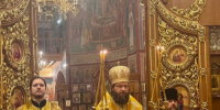 Всенощное бдение в Троицком кафедральном соборе г. Щигры. - Щигровская епархия