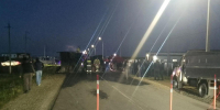 Появились фото упавшей и загоревшейся фуры в Городищенском районе - Пензенская Правда
