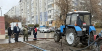 Устранение аварии / Фото: max.ru/official_barnaul - ИА Амител