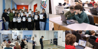В «Ровеснике» прошёл двухдневный муниципальный инженерный хакатон «РобоКанд» - Управление образования