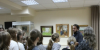 Интересная встреча с молодым художником - Администрация Угличского района