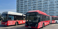 Автобусы-гармошки, общественный транспорт - Новый Компаньон