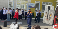 В Байрамаульской СОШ прошло мероприятие в рамках исполнения протокола заседания Комиссии при Главе РД по предупреждению и ликвидации ЧС - Министерство по делам ГО, ЧС и ликвидации последствий стихийных бедствий