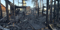 В Приозерском районе воспламенился частный дом с мансардой - Spbdnevnik.ru