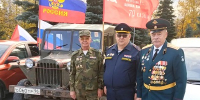 Ветераны УФСИН России по Тюменской области приняли участие в автопробеге «Солдату 1941 года» - УФСИН