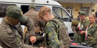 Во Владимире в Управлении Росгвардии будущих выпускников посвятили в азы воинской службы - Телеканал Вариант