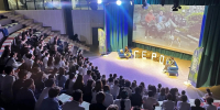 В Мытищах школьники пообщались с ветераном СВО в рамках проекта «Герои» - MosRegToday.Ru
