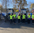 Петродворцовое РЖА продемонстрировало готовность уборочной техники к зимнему обслуживанию территорий - Петродворцовый район