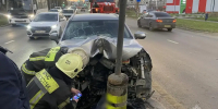 В Иванове водитель протаранил островок безопасности на Кохомском шоссе - Известно.ру