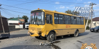 Под Ростовом школьный автобус с детьми попал в тройное ДТП - Комсомольская правда