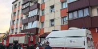 Пожарные спасли женщину из горящей квартиры в Корсакове пресс-служба ГУ МЧС России по Сахалинской области - SakhalinMedia.Ru