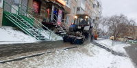 По поручению губернатора Кузбасса Ильи Владимировича Середюка в Берёзовском продолжается работа по пополнению запасов противогололёдных материалов - Березовский городской округ