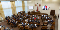 Во вторник состоялось первое заседание второй сессии краевого парламента - Газета Красноярский рабочий