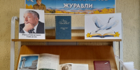 22 октября, в День белых журавлей, Сладковская центральная районная библиотека приглашает на литературно-патриотическую выставку «Летят в бессмертье журавли». - Сладковский район