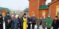 В день рождения почившего настоятеля в Чернышевском совершили заупокойную литию - Якутская и Ленская епархия