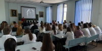 В Иркутском ГАУ состоялся кинолекторий по профилактике социально-негативных явлений в молодёжной среде. фото - ИрГАУ