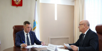 Состоялась встреча губернатора Саратовской области Романа Бусаргина и начальника ГЖИ Станислава Данилова - Госжилинспекция Саратовской области