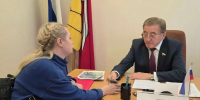 Сергей Лукин провел прием граждан в областной Думе - Обозреватель.Врн