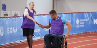 Спортсмены с ОВЗ впервые состязались в смешанной легкоатлетической эстафете на Сахалине - News.Astv.Ru