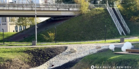 В Белгороде в сквере на набережной у БелГУ появилась каменная река - Сетевое издание Победа 31