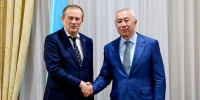 Александр Дрозденко встретился с министром национальной экономики Казахстана Жумангариным - ЛенТВ24