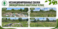 Несанкционированные свалки ликвидированы в Набережных Челнах - Министерство экологии