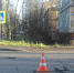 Авария случилась напротив дома № 69 по ул. Розы Люксембург | Источник: Госавтоинспекция Архангельской области - 29.Ru