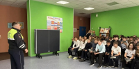 В Ступине автоинспекторы провели встречу со школьниками сельской школы - Городской округ Ступино