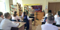 «Читать, знать, выбирать здоровье»: спецбиблиотека приняла участие к акции «Полиция и дети» - Министерство культуры, по делам национальностей и архивного дела