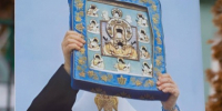 На Троицкой (Соборной) площади открылась фотовыставка к 80-летию Патриарха Кирилла. - Щигровская епархия